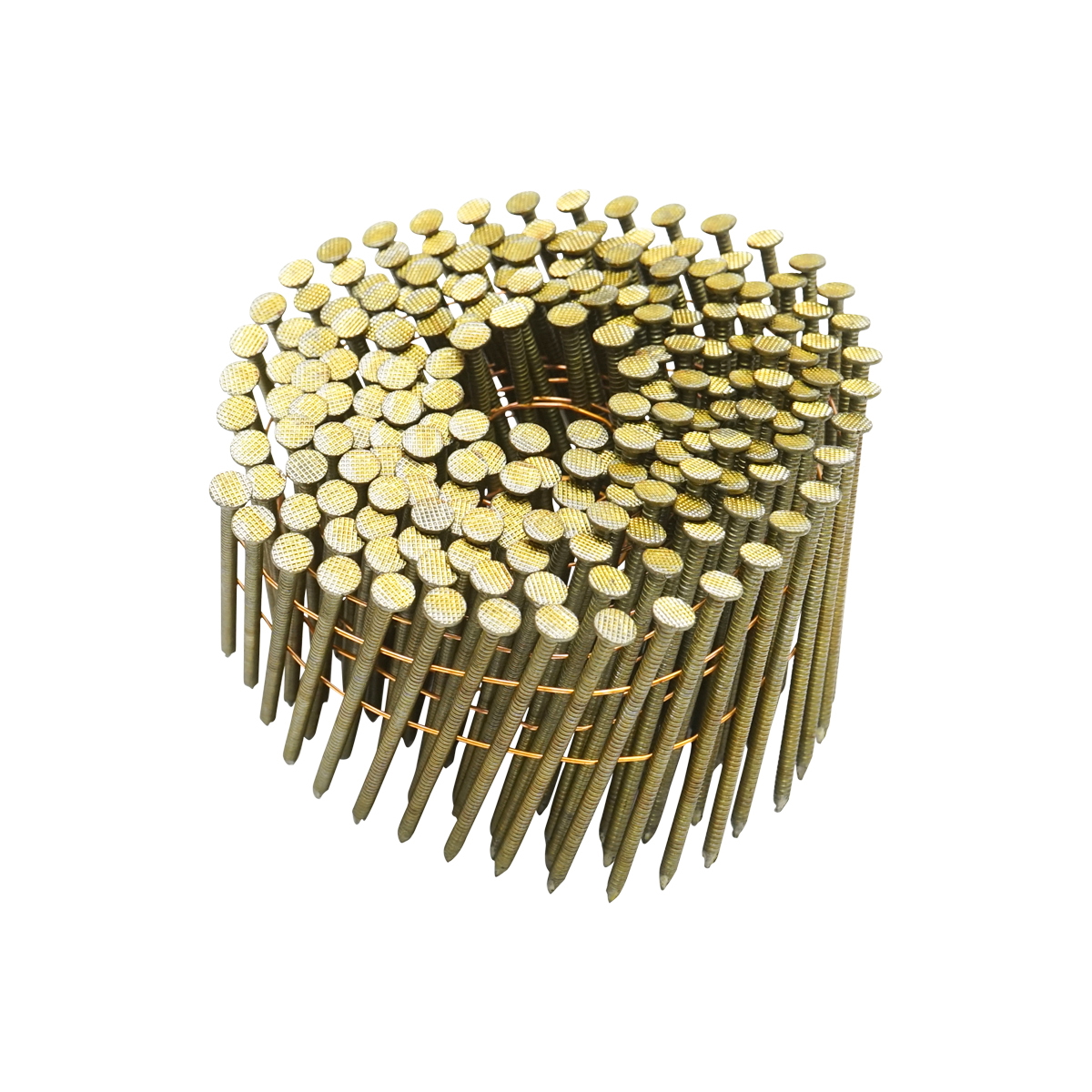 Set 4500 cuie pe tambur/rola, inelate 3x70mm, 225buc/rola