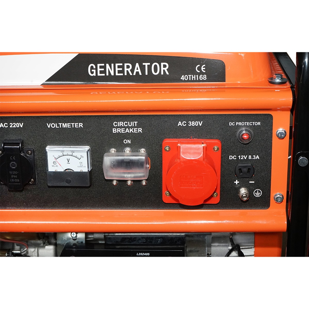 Generator electric pe benzina THOR 220/380V 7.2KW 50Hz, ATS, pornire electrica/sfoara, rezervor 25L, 16A, motor 17CP, 3x220V + 1x380V, 680x520x540mm, 90kg