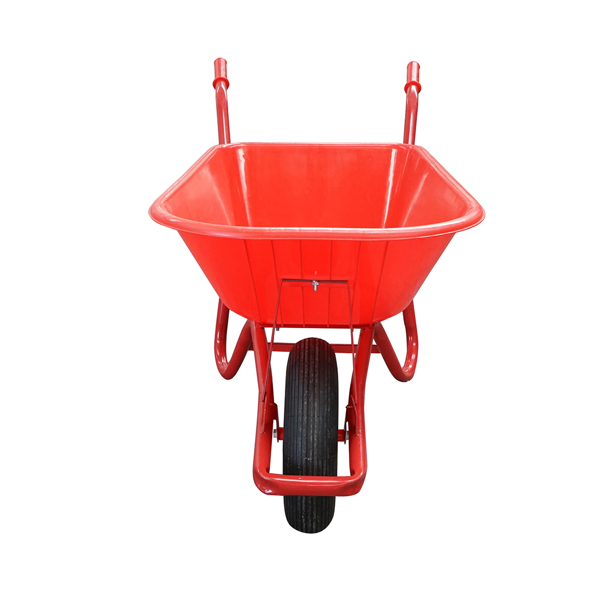 Roaba rosie Thor 85 L, sarcina maxima 160 KG, roata pneumatica 350/8 cu janta plastic, cadru metalic, cuva plastic 940x580x300 mm, greutate 13 KG