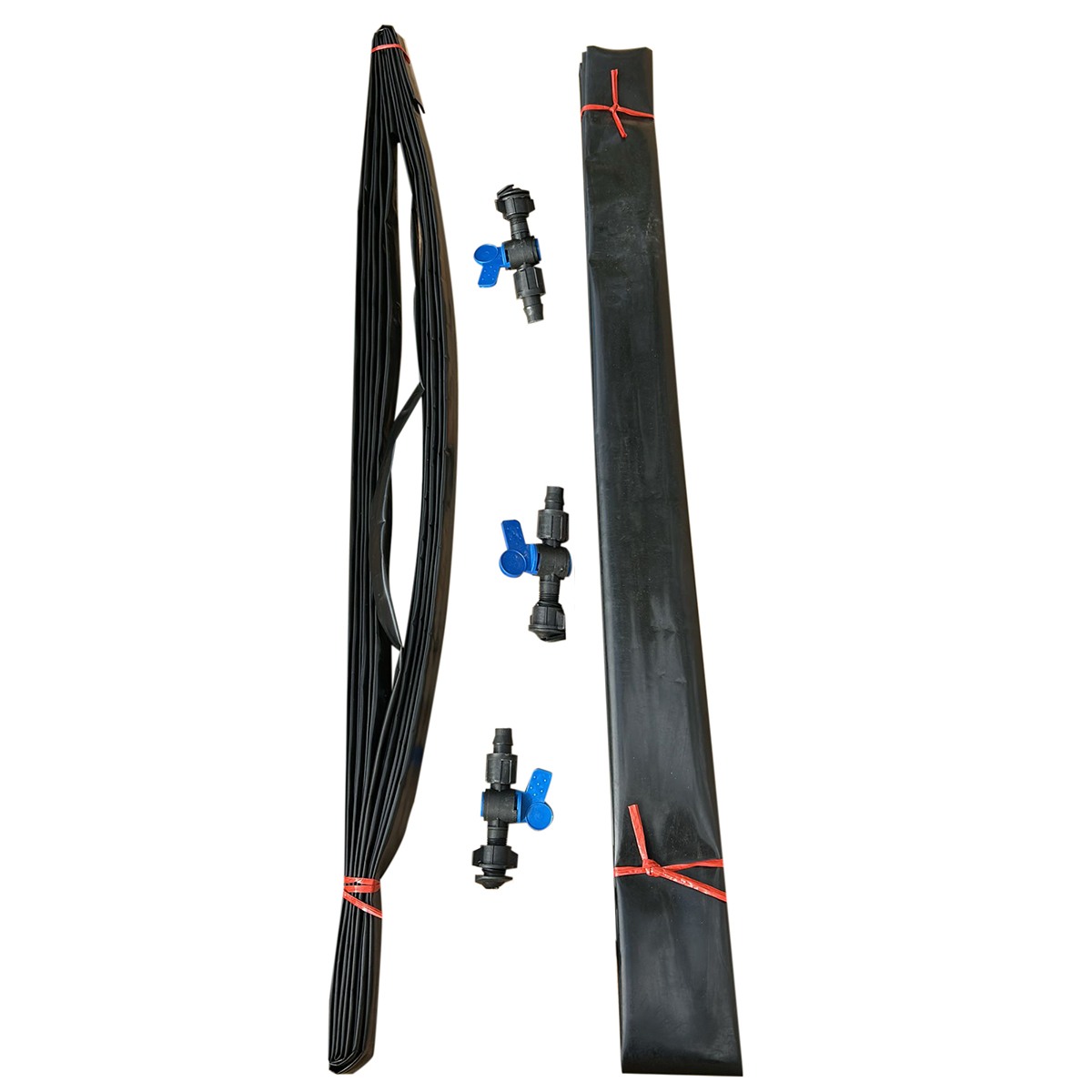 Solar de gradina 1200x300x200 cm cu sistem irigare, folie PE verde cu plasa 140 g/mp UV, structura TEAVA OTEL GALVANIZAT 25 mm, grosime 0.7 mm, 24 ferestre cu plasa anti-insecte, 2 usi, 12 camere