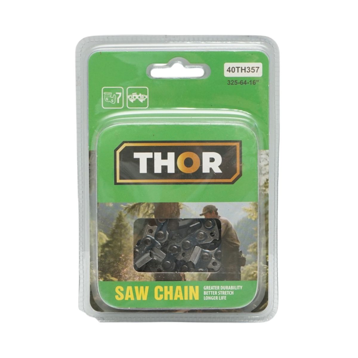 Lant drujba THOR pas 325, 400 mm (16), canal 1.5 mm, 64 zale, 32 dinti