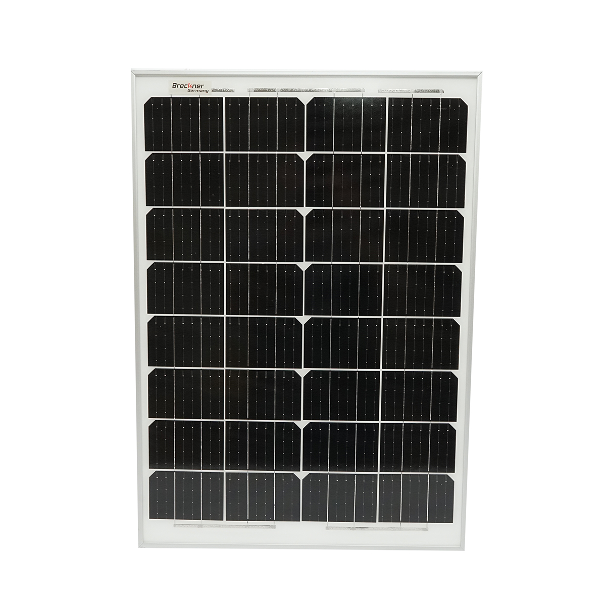 Panou solar 40W fotovoltaic monocristalin cu cablu de conectare 90cm si tensiune maxima 18V 570x400x25mm Breckner Germany