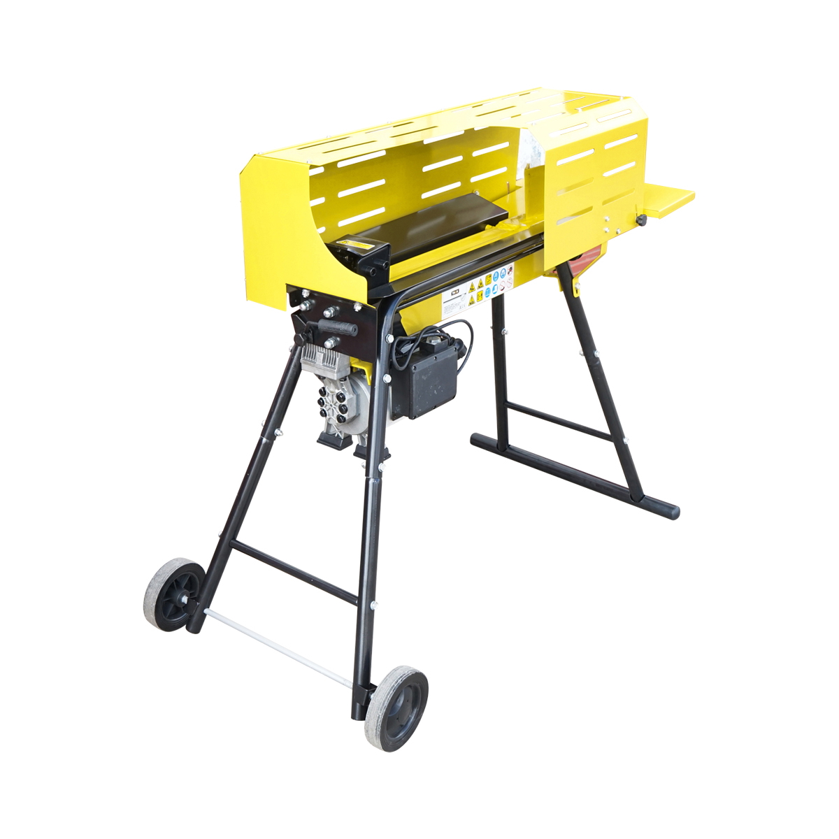 Despicator lemne orizontal THOR DB 7-52-S 7T 220V 2000W, suport inaltime si protectie, butuci 520 mm / 250 mm, rezervor ulei 3L, 90 dB, 57 kg