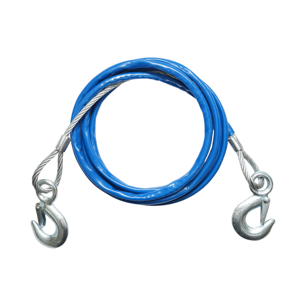 Cablu/Sufa remorcare metalic, FI 8mm, lungime 3.5m, sarcina maxima 3T