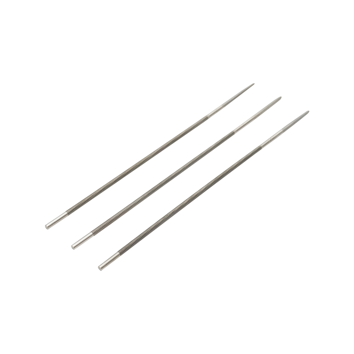 Set 3 pile rotunde pentru ascutit lant drujba Breckner Germany, diametru 4 mm, lungime 200 mm