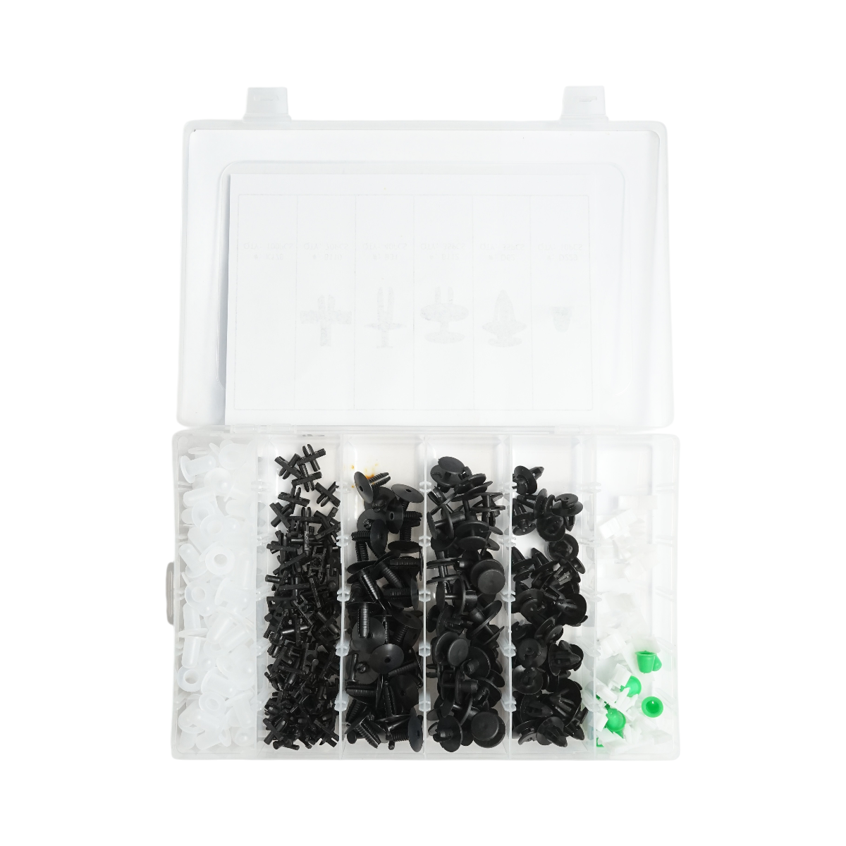 Trusa clipsuri plastic auto BMW, 290 piese