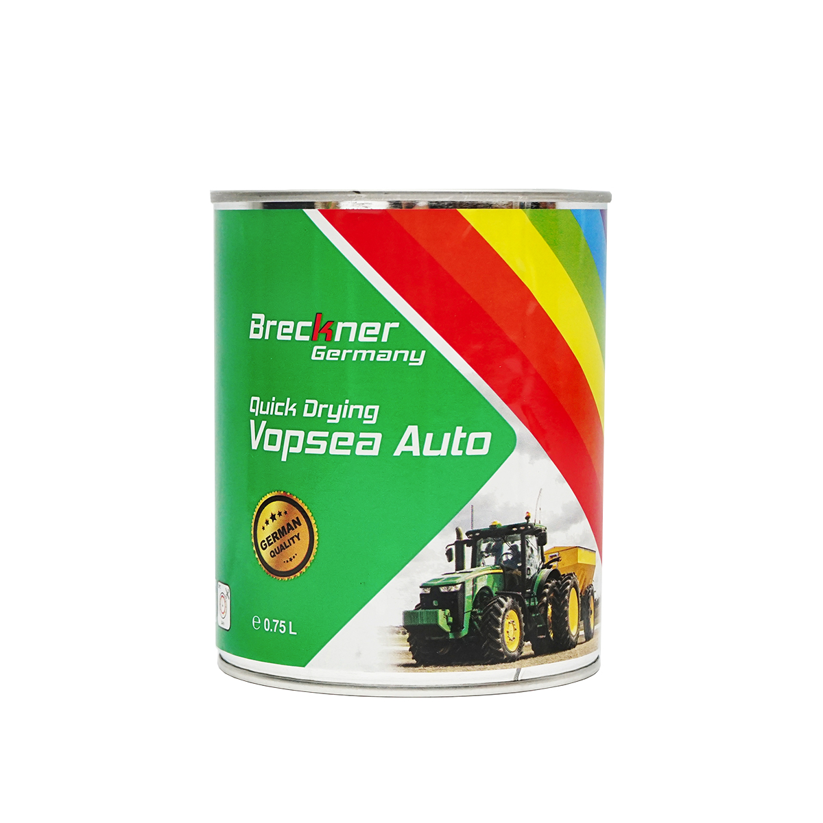 Vopsea auto alb papirus tip Steyr 0,75L Breckner Germany - email alchidic Premium pentru retus auto, metal interior/exterior, uscare 1-3h atingere / 8h in profunzime