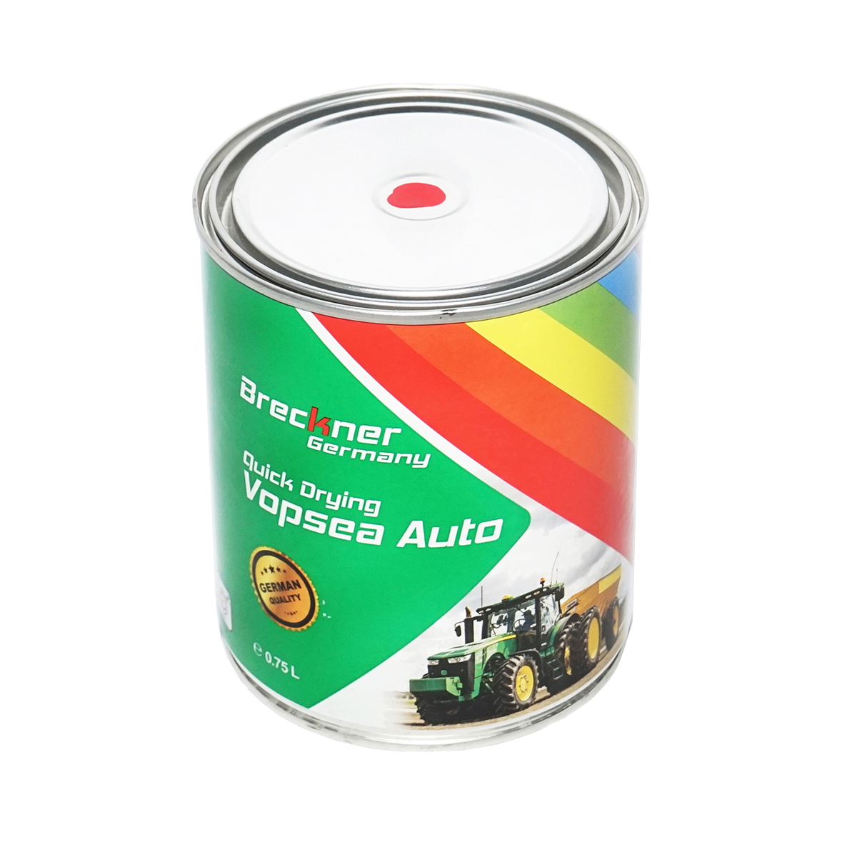 Vopsea 1K rosu imperial UTB 0.75L Breckner Germany, email alchidic Premium pentru metal, retus auto, lucios, uscare 1-3 h la atingere / 8 h in profunzime