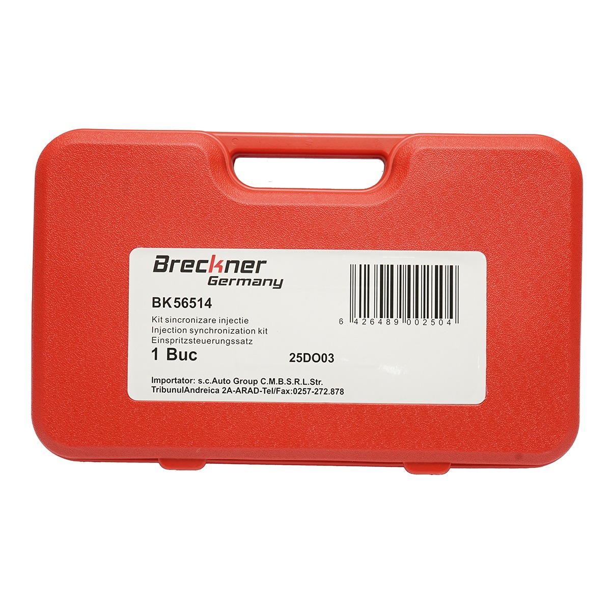 Trusa sincronizare injectie/carburatoare Breckner Germany, 4 manometre analogice vacuum, furtunuri 8x5x750 mm, conectori M6x0.75 si M6x1.00, extensii 3.9x52 mm si 3.9x122 mm