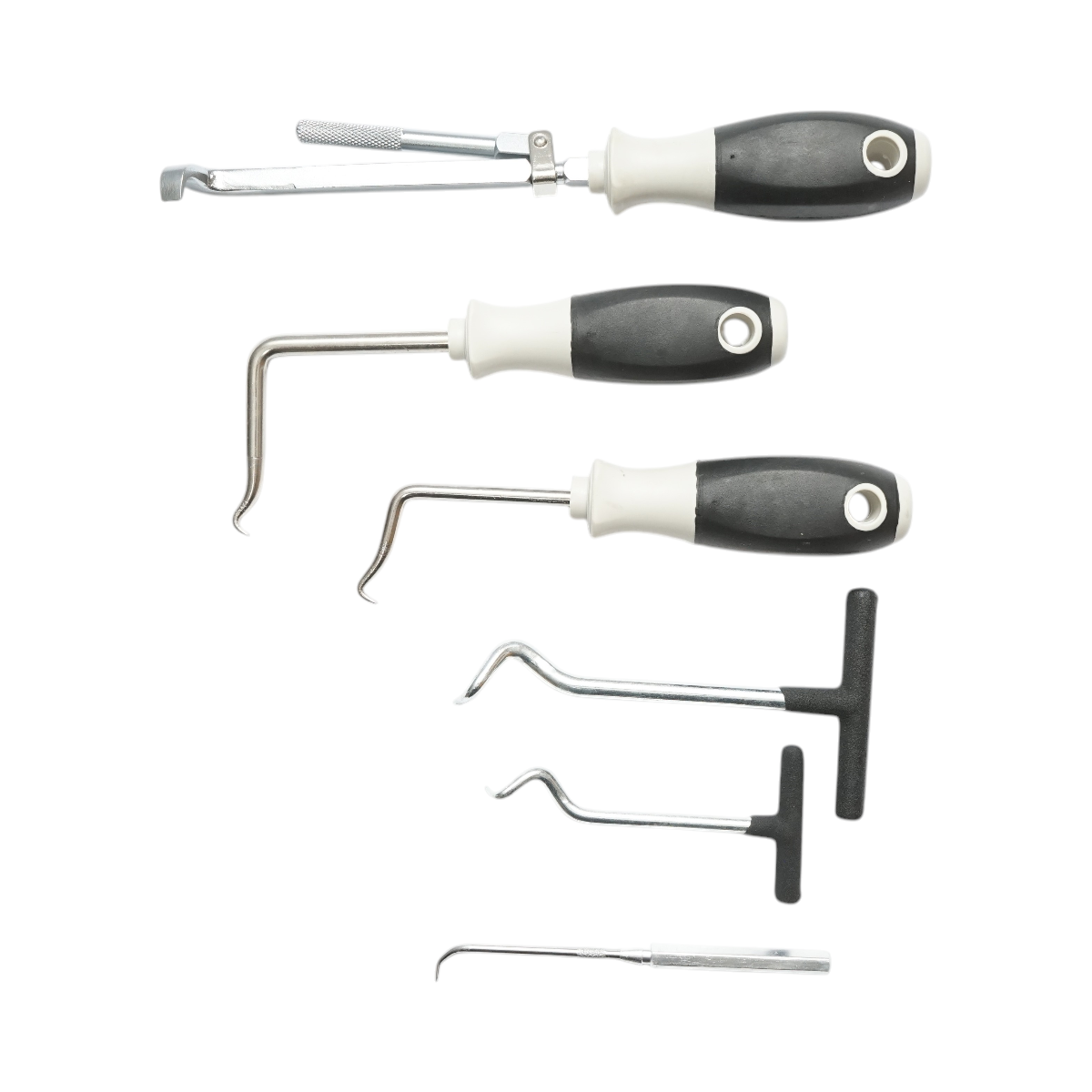 Trusa carlige pentru extras garnituri, simeringuri, inele O-RING, 6 piese, Breckner Germany