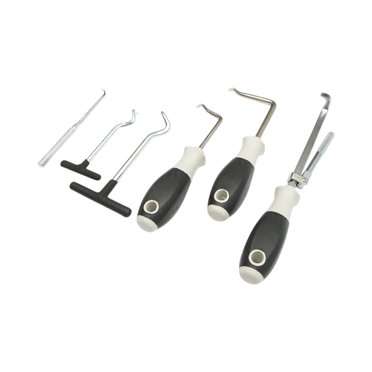 Trusa carlige pentru extras garnituri, simeringuri, inele O-RING, 6 piese, Breckner Germany