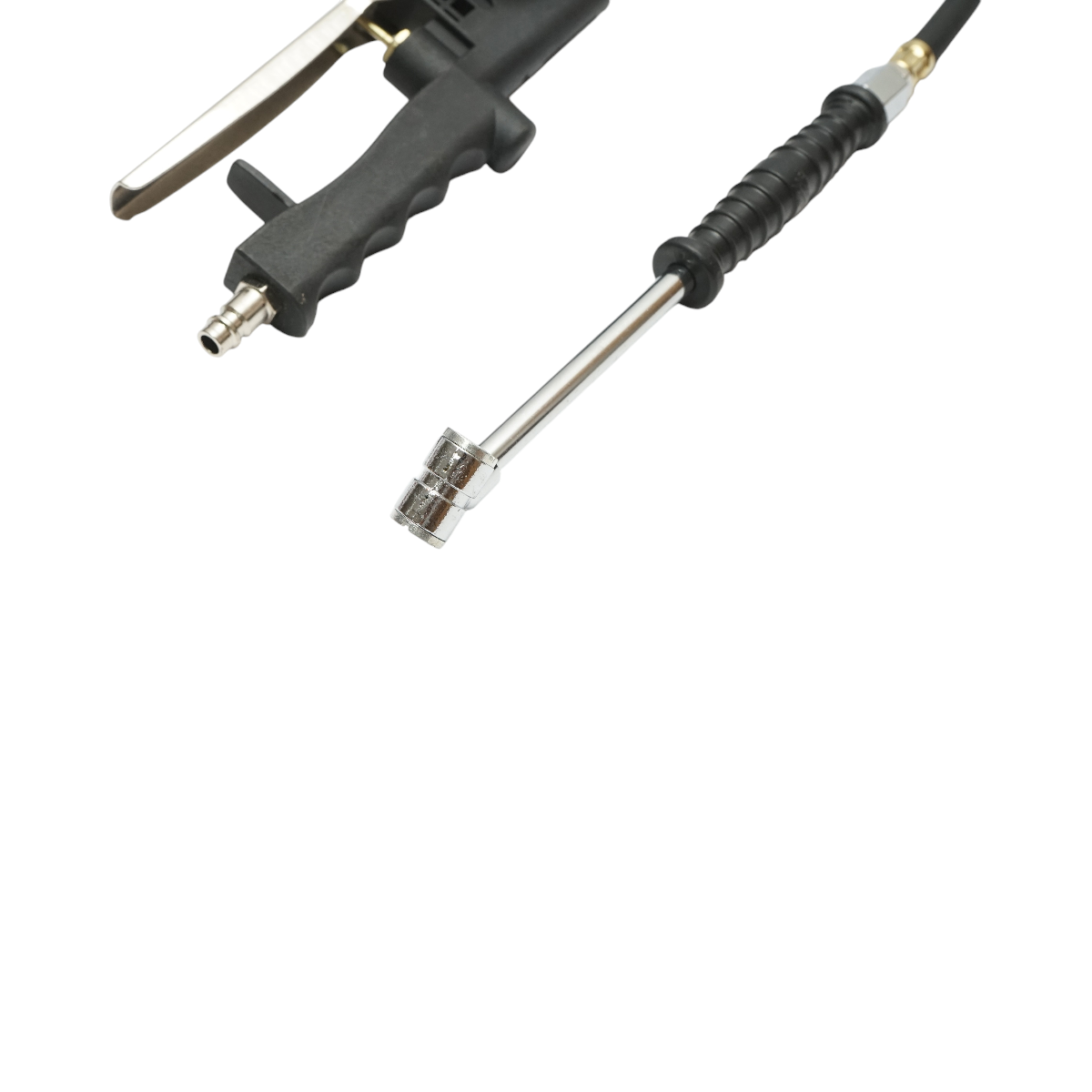 Pistol umflat roti profesional Breckner Germany cu manometru digital LCD 0-18 bar, furtun 400 mm, racord aer 1/4, unitati bar/psi/kg/cm /kPa