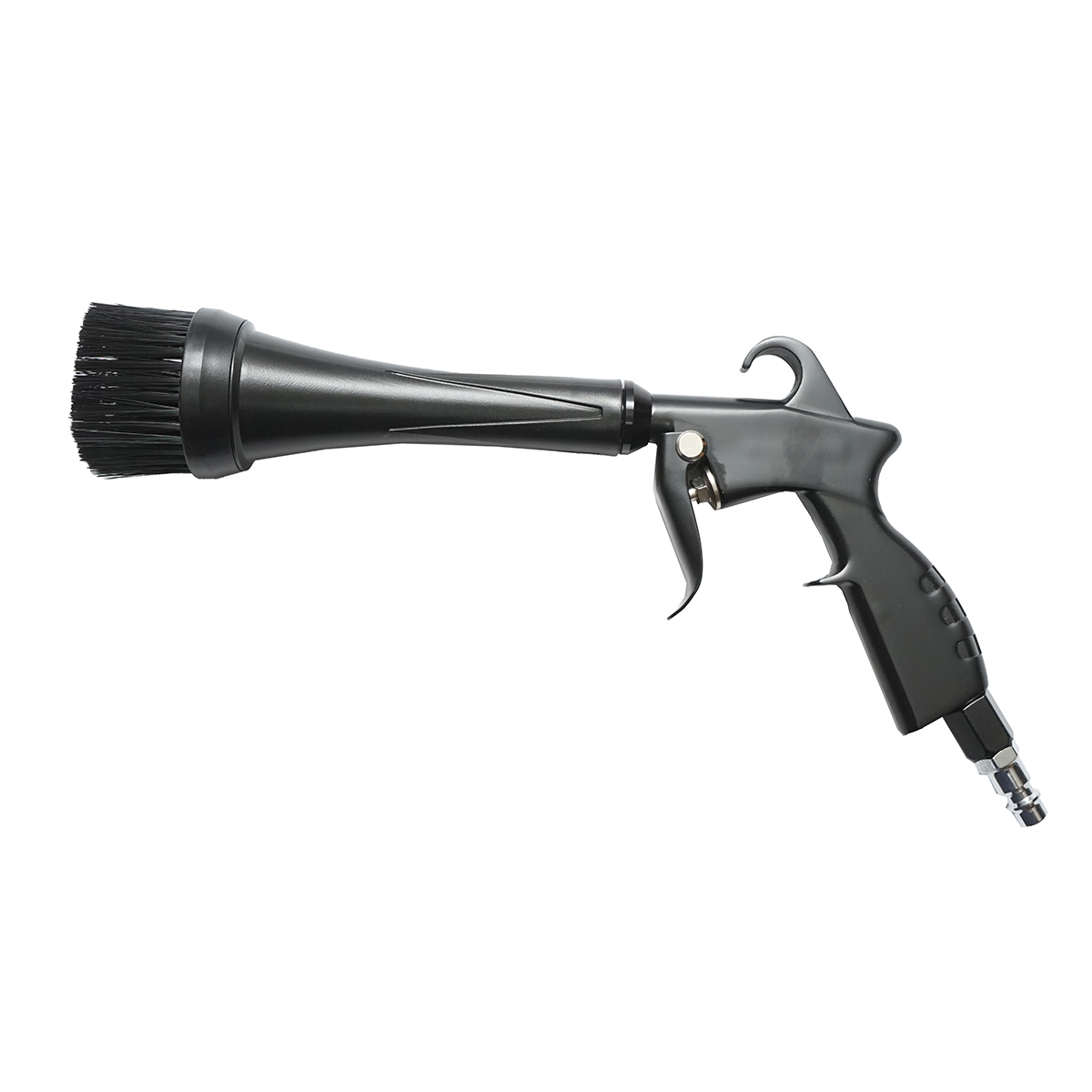 Pistol detailing interior Tornador pneumatic cu perie Breckner Germany, curatare uscata fara lichide, efect vortex, 6-9 bar, consum 200-300 l/min, racord aer 1/4, compatibil cu majoritatea compresoarelor