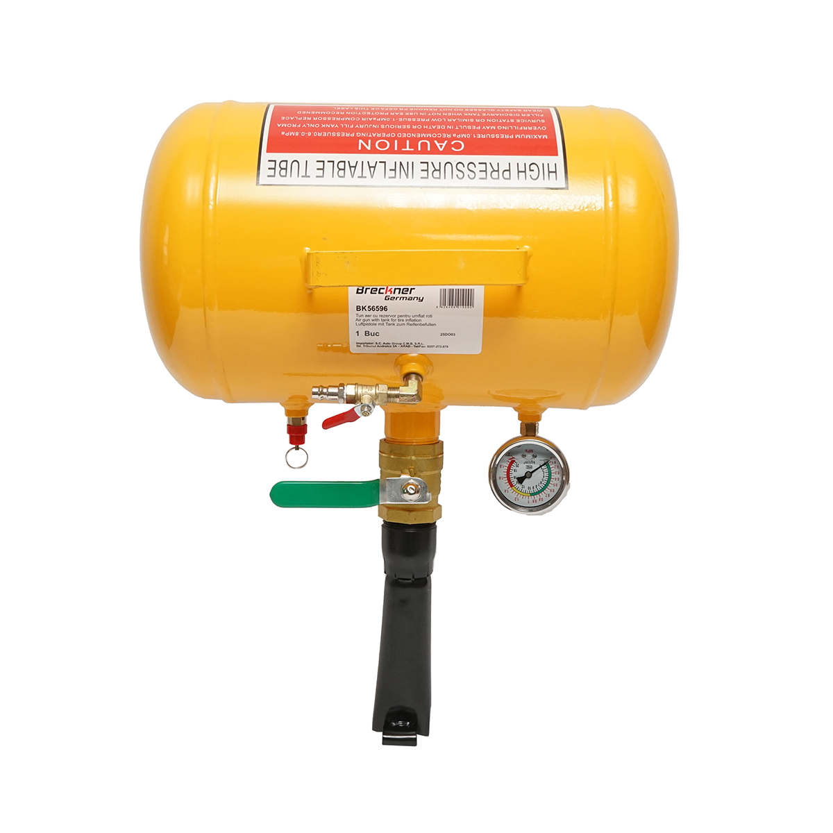 Tun aer umflat roti cu rezervor 19L