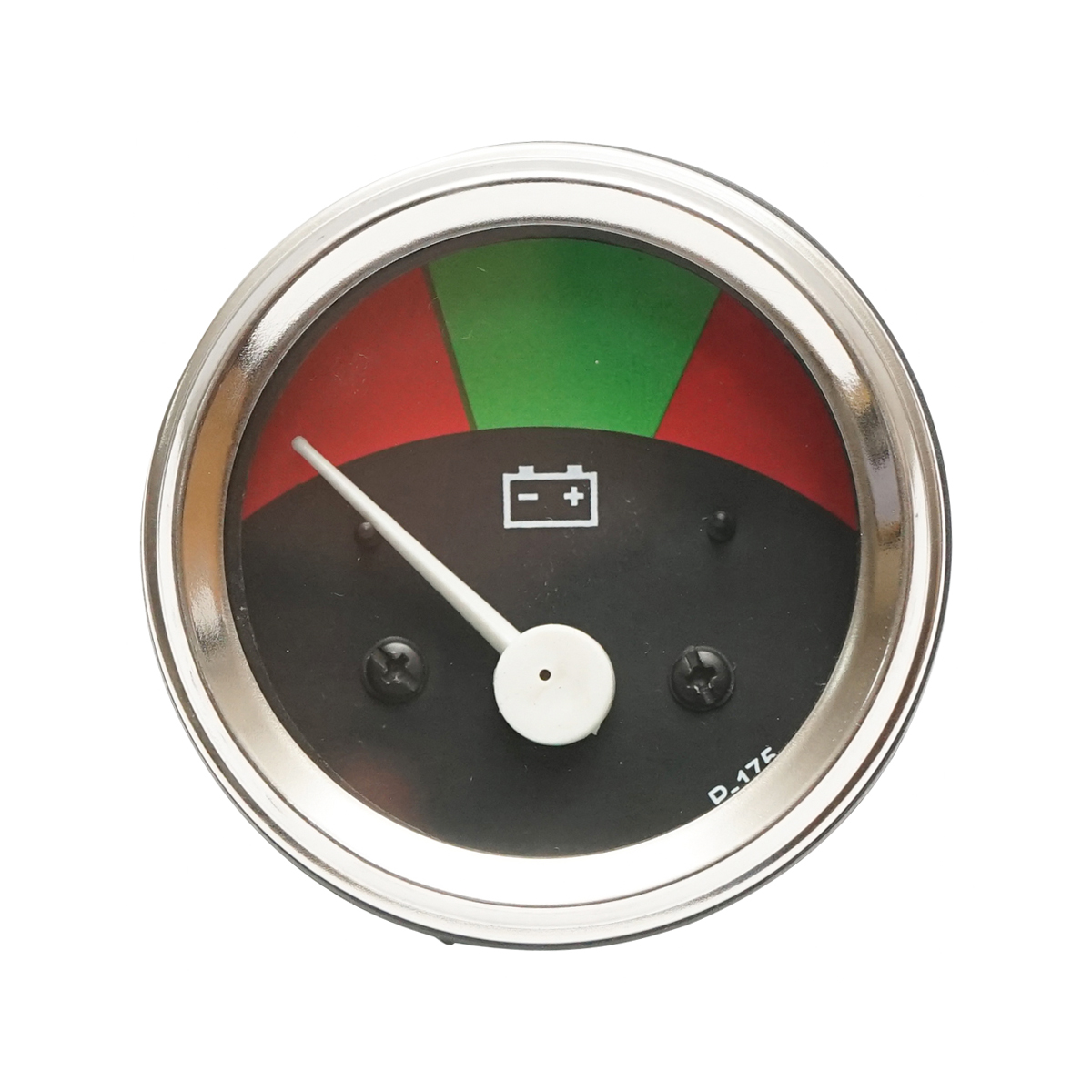 Ceas indicator incarcare 12V (0-20V) Massey Ferguson cod OEM 1672835M2 / S.41061 / 36047, diametru 52 mm, latime 40 mm, Seria 200 si Industrial tractor, Combine-harvester 240 Breckner Germany