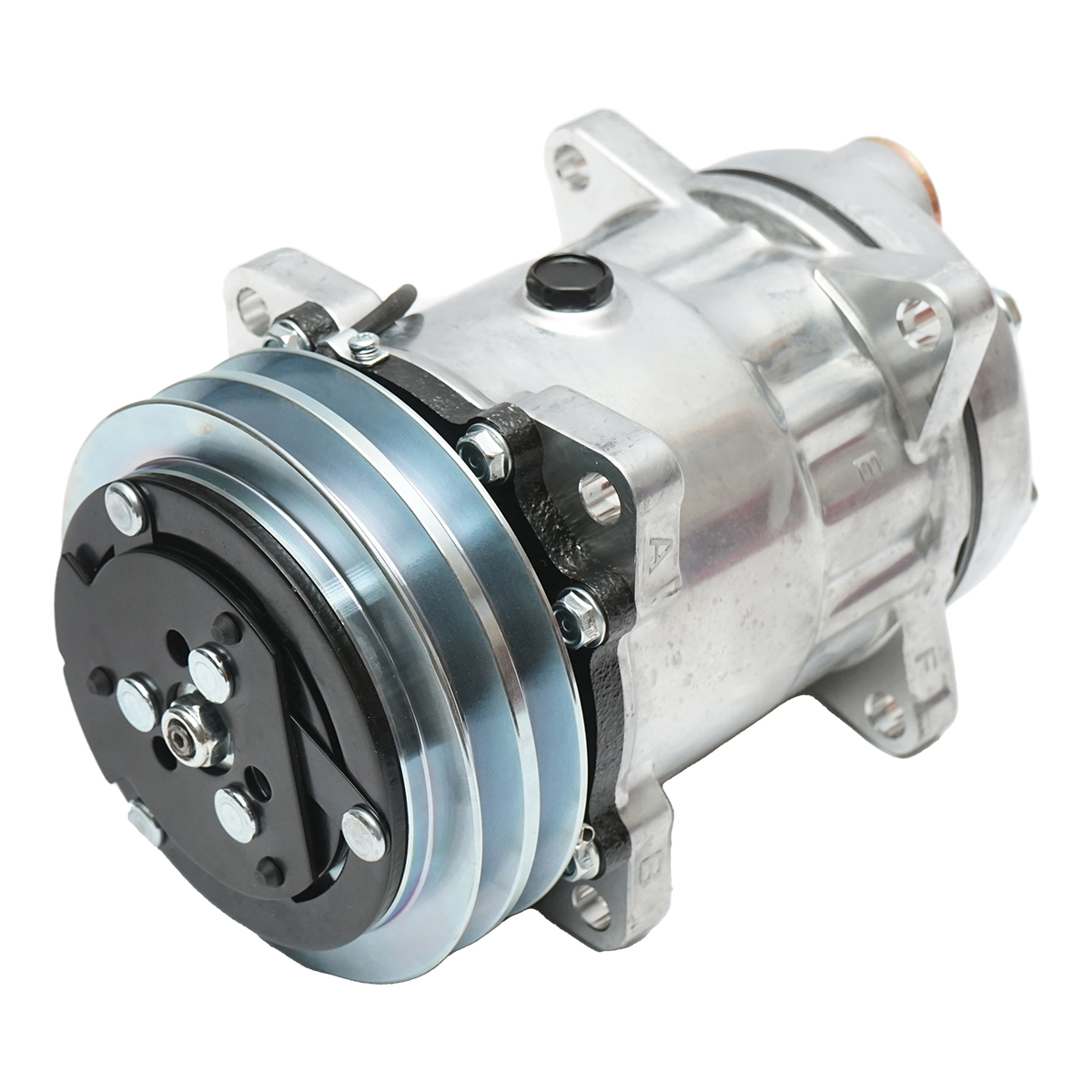 Compresor clima A/C pentru Massey Ferguson, Claas, Landini cod OEM 3157920, 3159720, 3712528M2, 3782613M2, 3386861M1