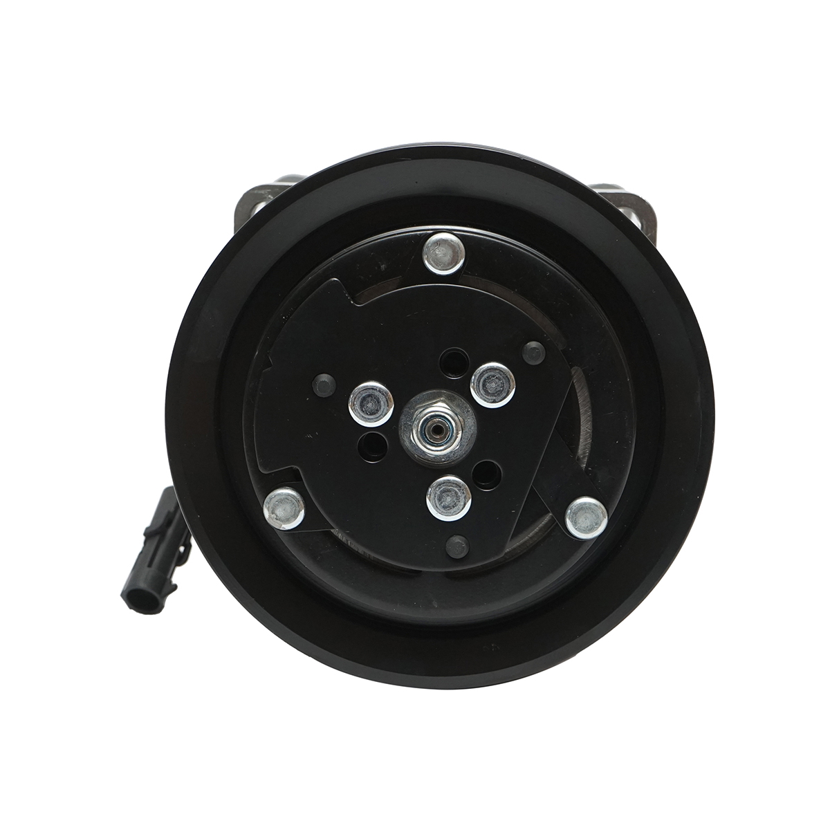 Compresor clima A/C Case IH 12V, fulie 152 mm, 2 caneluri - OEM 1977959C1, 1343925C1, 97204C1, 83934C91, 65202000, 1255750C91, 1255750C92 - Seria 85/95, Magnum, Maxxum, Combine 1620-1688