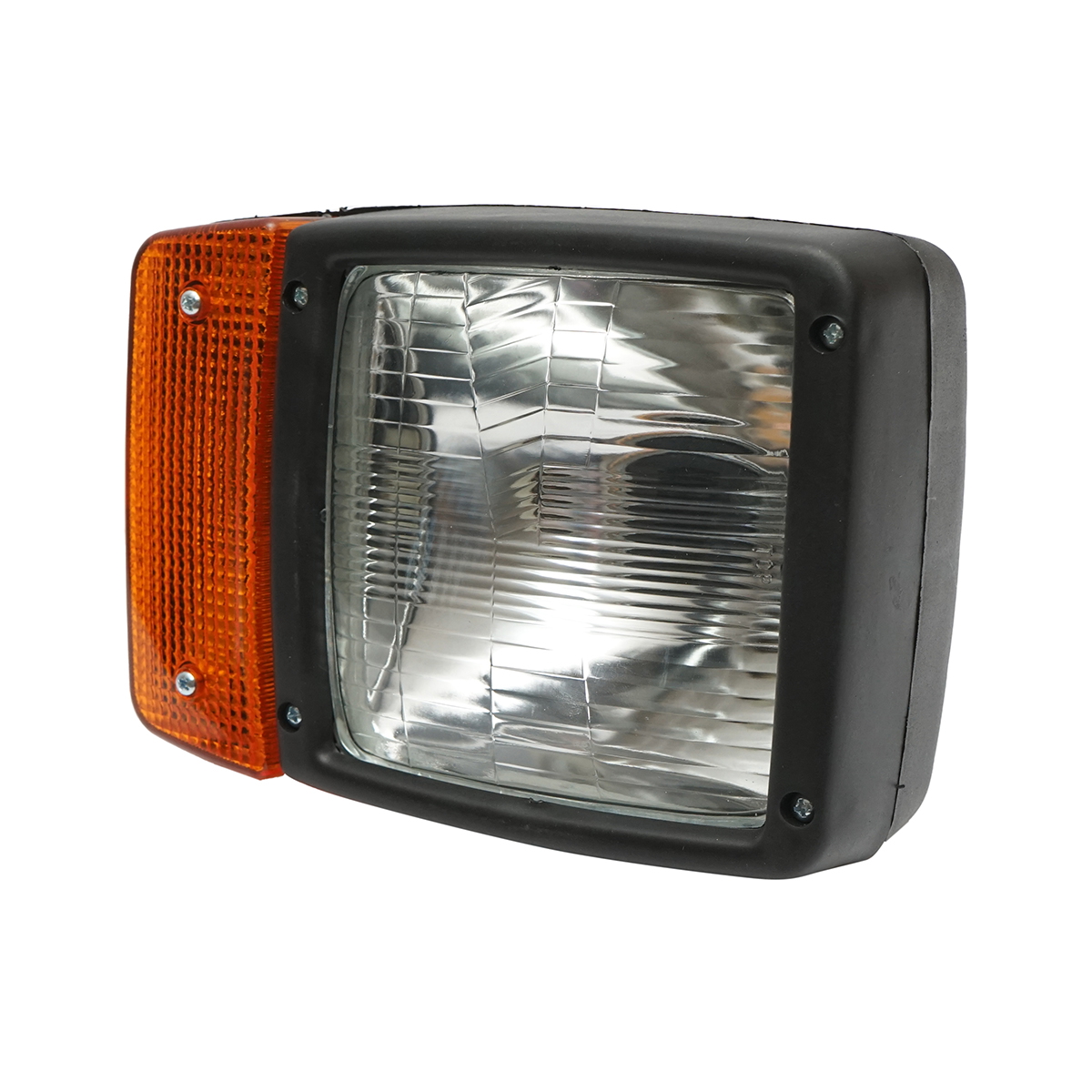 Far cu semnalizare 12V pentru JCB 2CX, 3CX, 4CX, cod OEM 700/38400, 210x150x130 mm, latime cu surub 210 mm