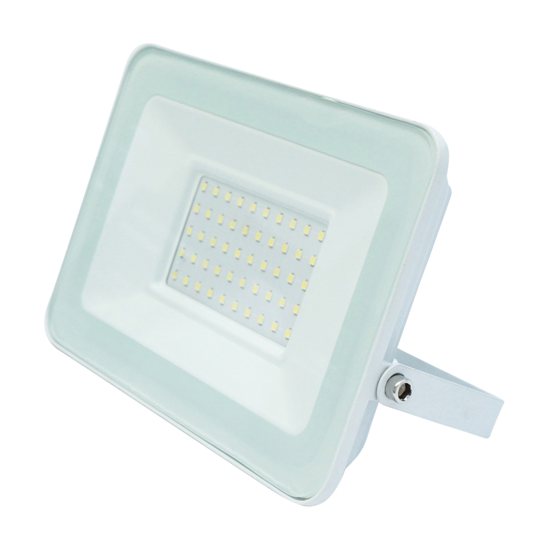 Proiector LED Breckner Germany 45W, 6500K, 4050LM, IP67, 170-265V, alb, 20x13,5cm, 50 LED-uri