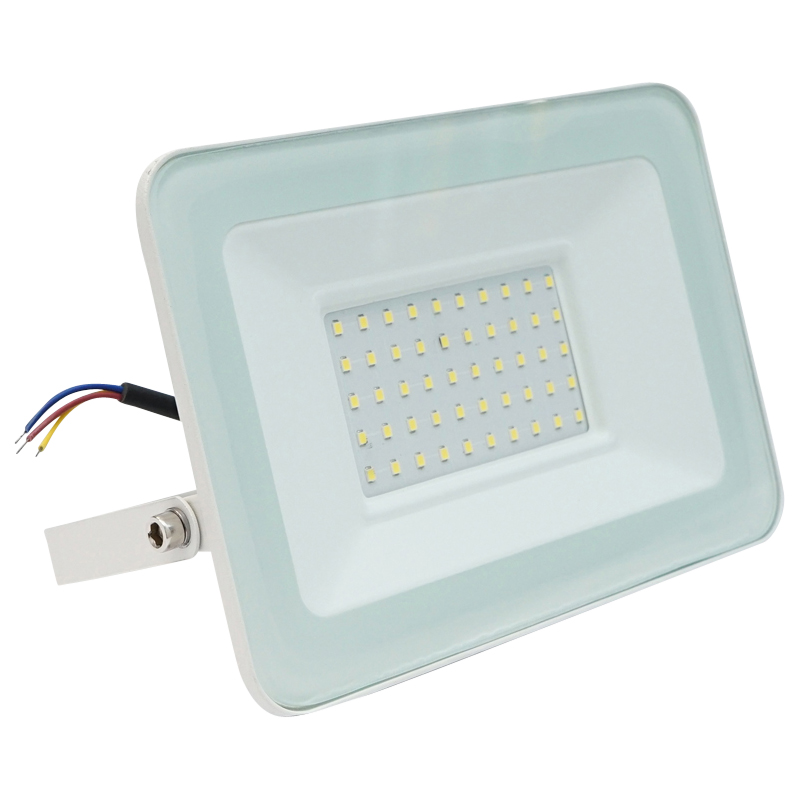 Proiector LED Breckner Germany 45W, 6500K, 4050LM, IP67, 170-265V, alb, 20x13,5cm, 50 LED-uri