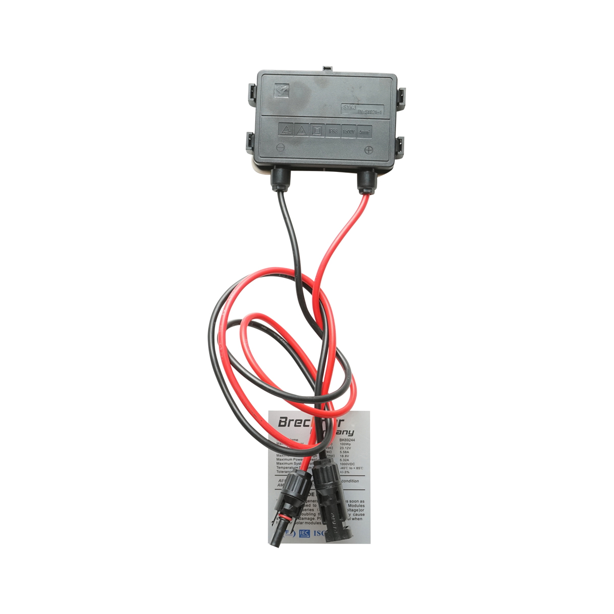 Panou solar fotovoltaic 100W polycristalin 1200x550x30mm Breckner Germany