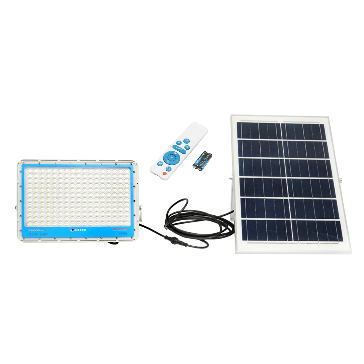 Lampa LED 400W cu panou solar mono 28W cu telecomanda Breckner Germany