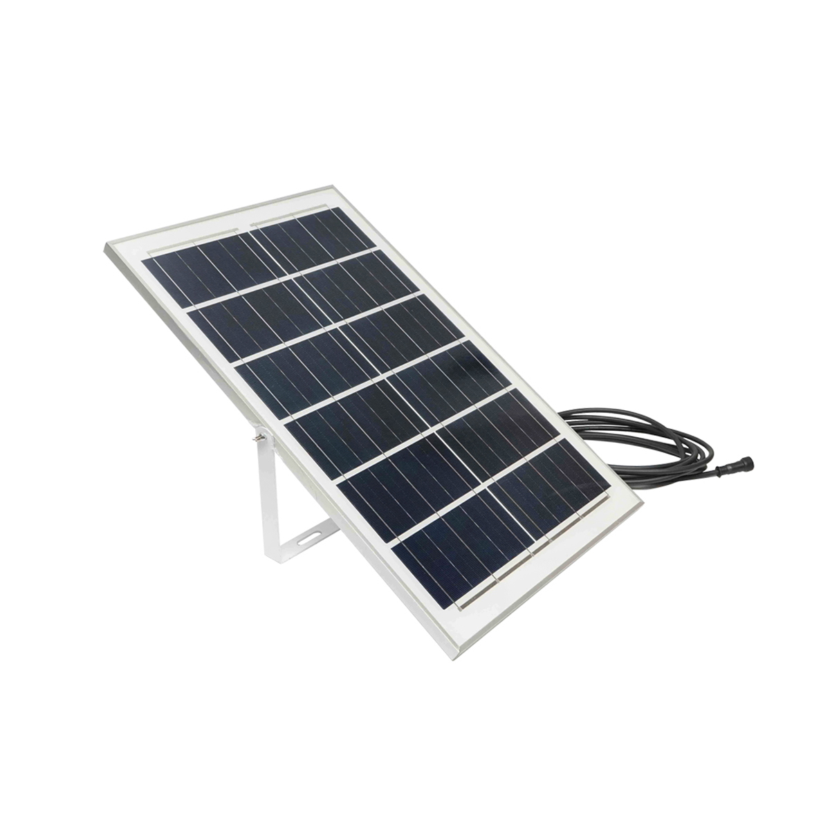 Lampa LED 400W cu panou solar monocristalin 28W 6V, 1224 LED SMD2835 6000-8000K, baterie Li-ion 3.2V 40Ah, telecomanda, proiector 370x280 mm, panou 580x360 mm Breckner Germany