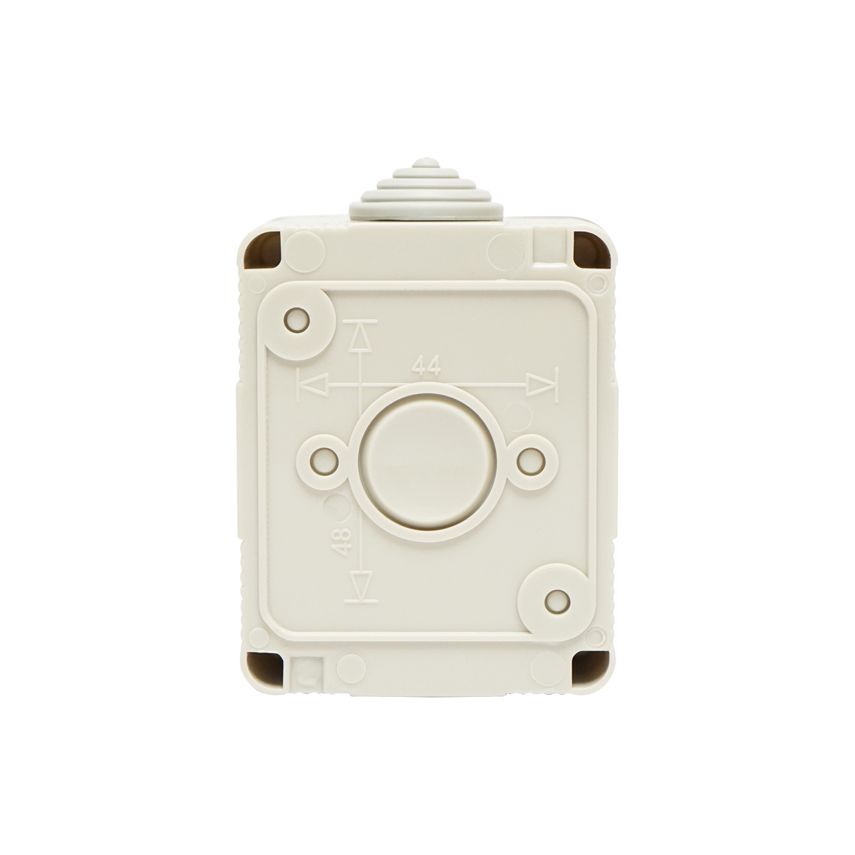 Priza schuko simplu aplicata PT IP55, 16A, 250V cu impamantare si protectie Breckner Germany