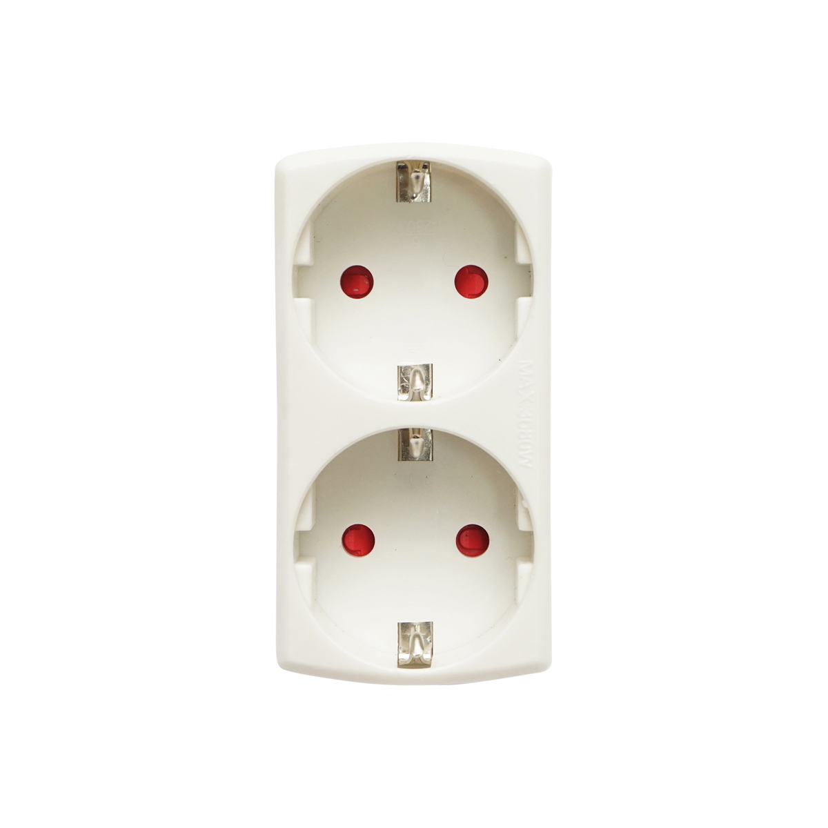 Dublu stecher Schuko 16A, 250V, max 3680W Breckner Germany