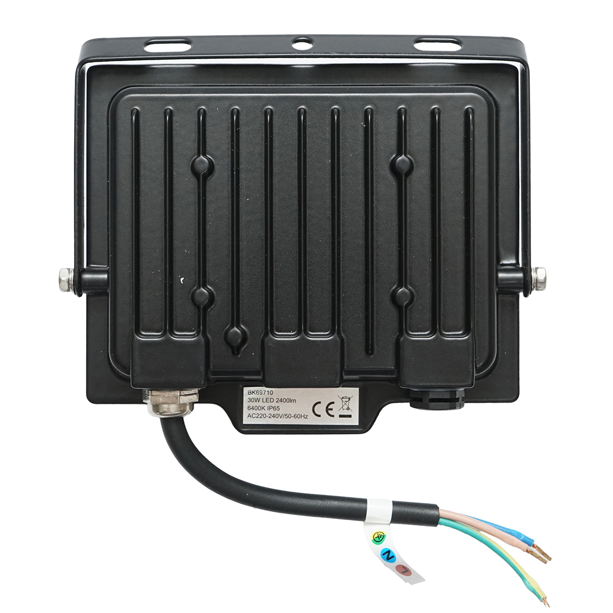 Proiector LED Breckner Germany 30W, 2400lm, 6400K rece, IP65, alimentare 220-240V, unghi iluminare 120 grade