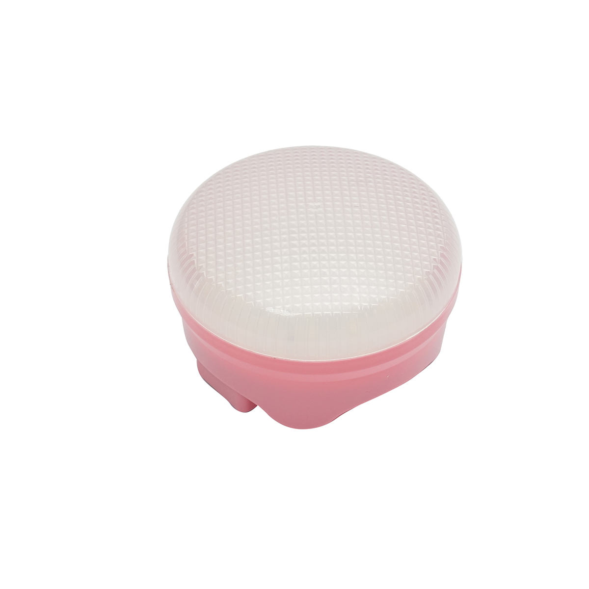 Lampa LED 100W cu baterie 1200mA, incarcare USB, roz, diametru 130 mm, inaltime 70 mm, timp incarcare 6 ore, tip iluminare 6-8 ore, intensitate reglabila 3 moduri