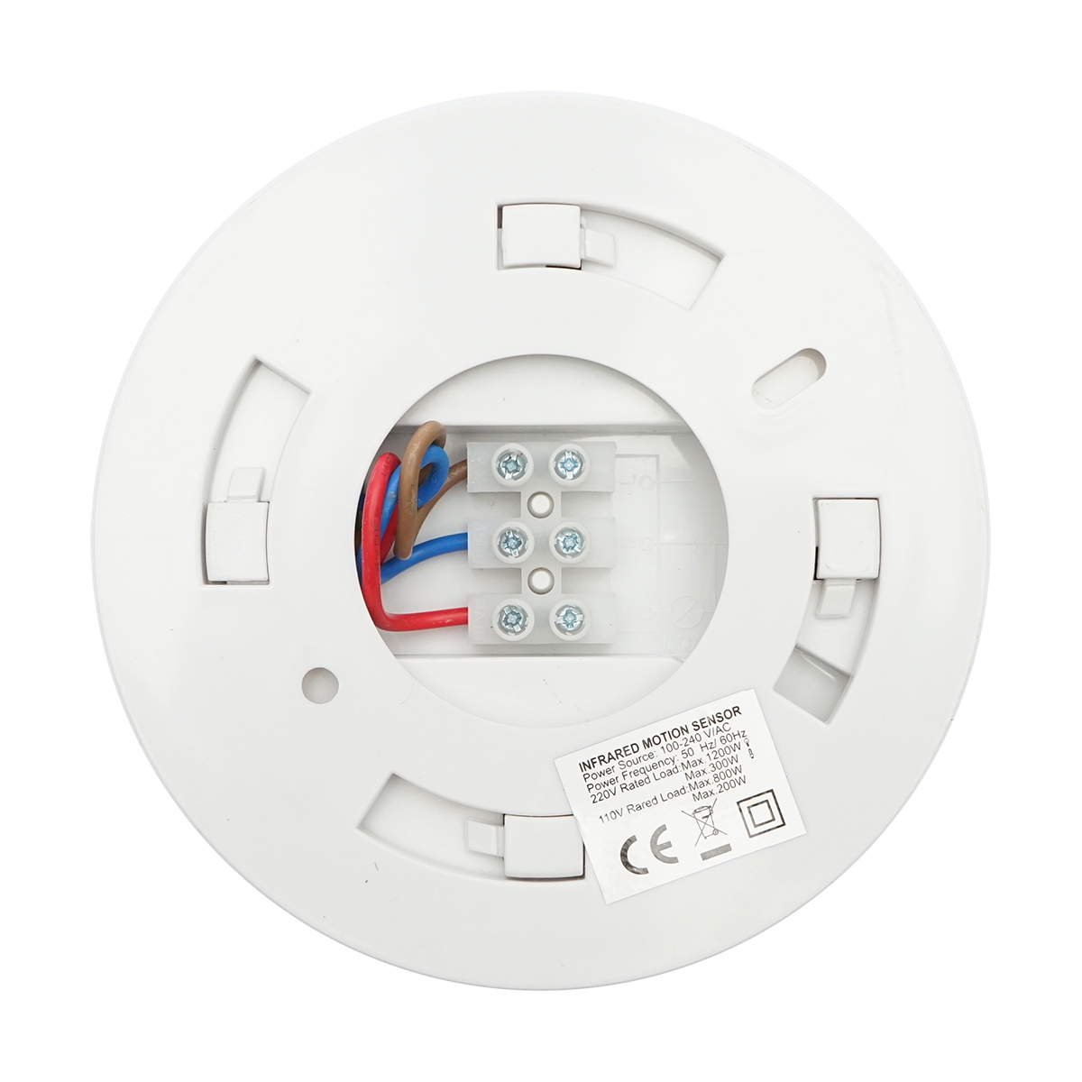 Senzor de miscare 360 grade 220V Breckner Germany, alb, 1200W max, IP65