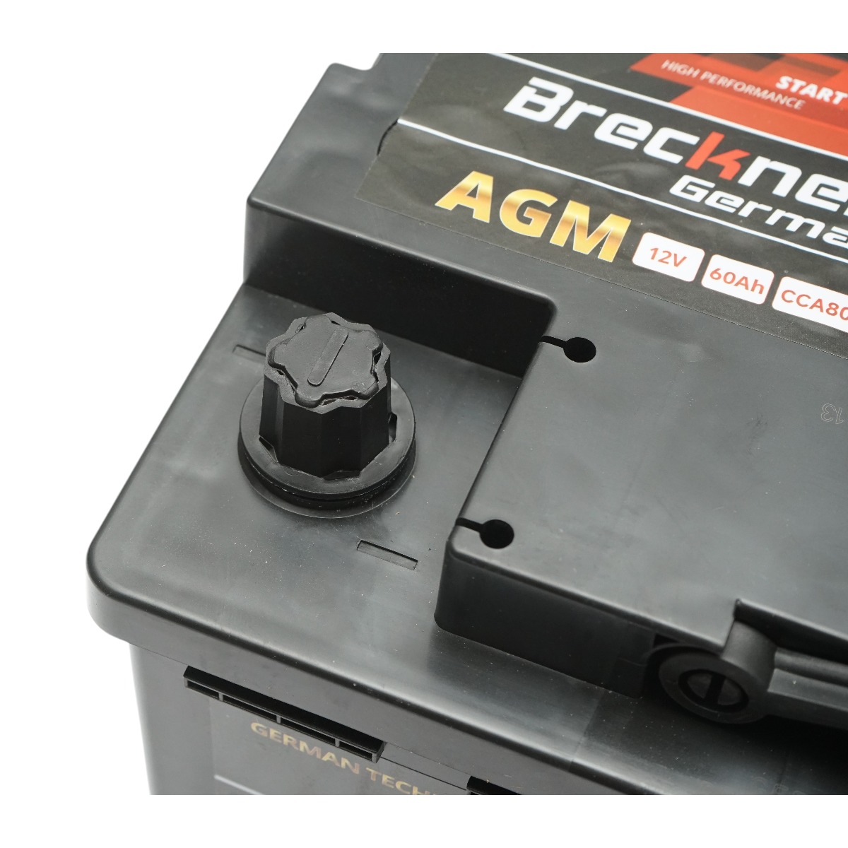 Baterie auto AGM start-stop 12V/60Ah, 800A la pornire 242x174x189mm Breckner Germany