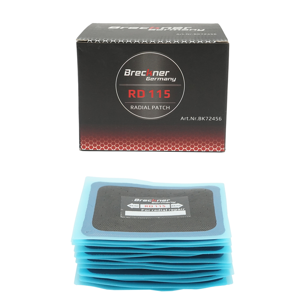 Petice vulcanizare anvelope radiale 75x90mm BR-18 Breckner Germany