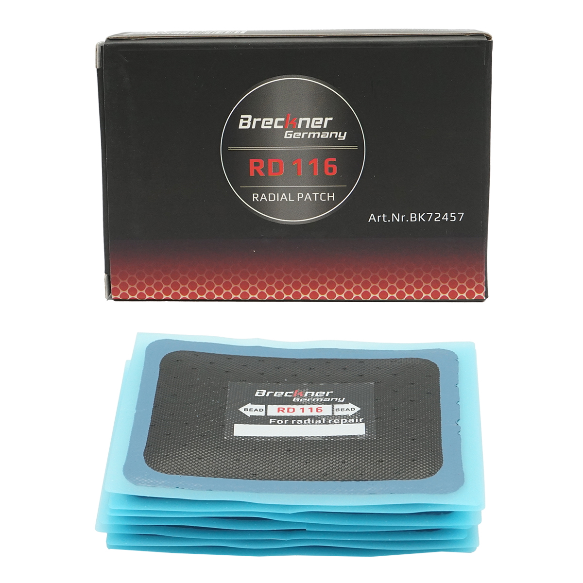 Petice vulcanizare anvelope radiale 75x110 mm BR-12 Breckner Germany