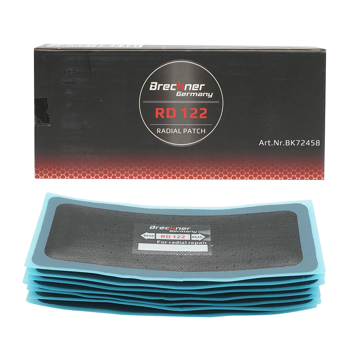 Petice vulcanizare anvelope radiale 75x150mm BR-20 Breckner Germany