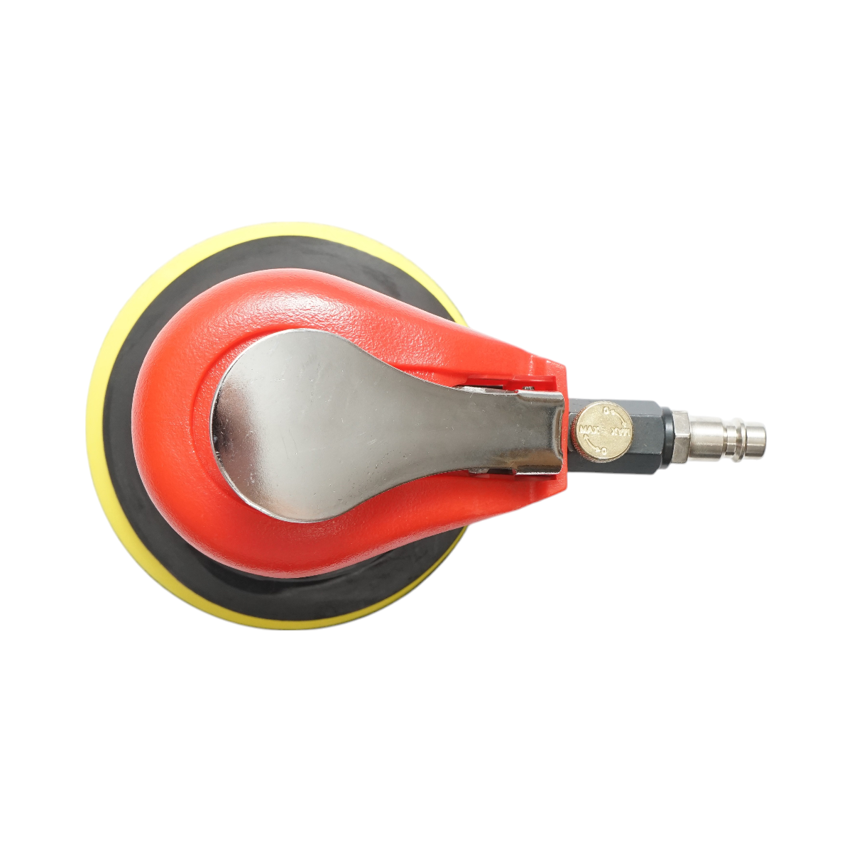 Slefuitor orbital pneumatic 125 mm, 10000 rpm, orbita 2.5 mm, presiune lucru 6-8 bar, consum aer 226.5 l/min, racord 1/4, greutate 1 kg