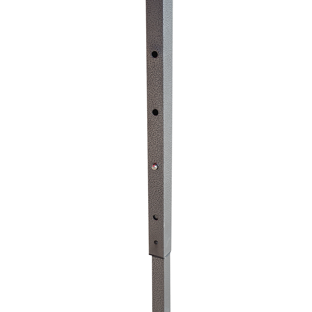 Cort tip pavilion pliabil 3m x 3m alb Breckner Germany, cadru metalic vopsit electrostatic, acoperis poliester impermeabil, inaltime reglabila, pliere tip acordeon