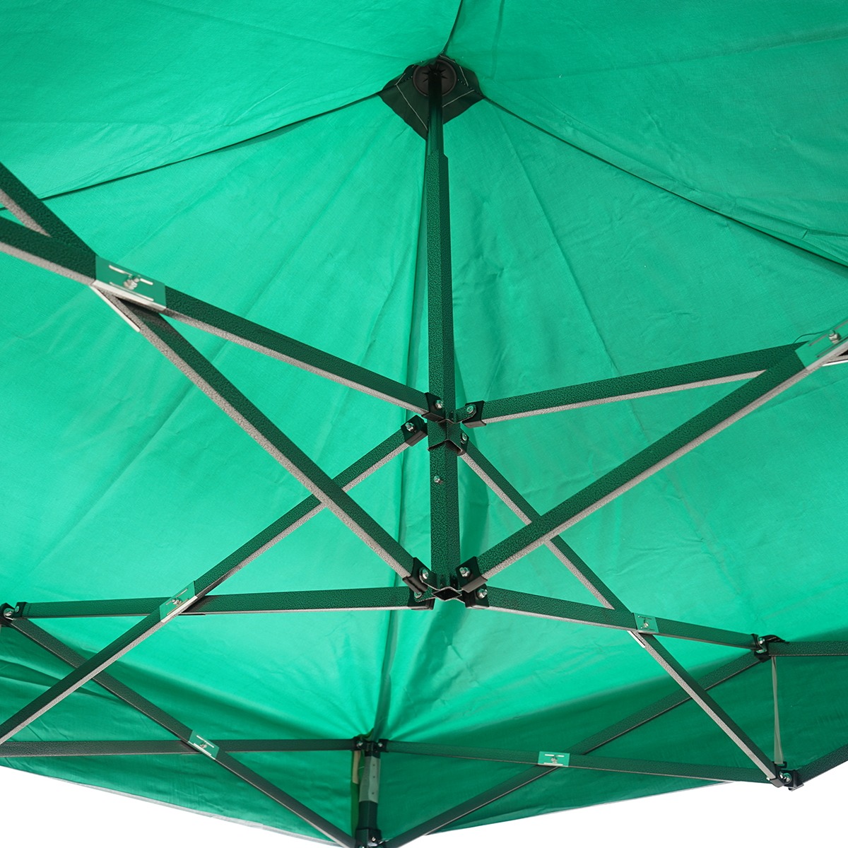 Cort tip pavilion verde 2mx2m, inaltime reglabila, pliabil Breckner Germany