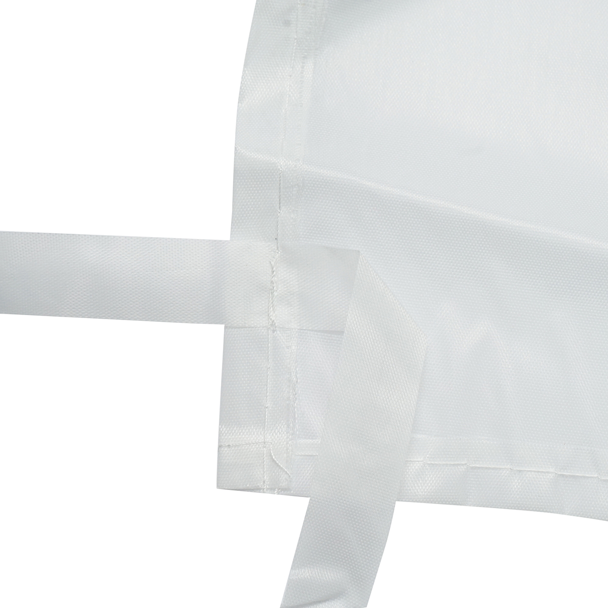 Perete lateral alb 9m cort tip pavilion