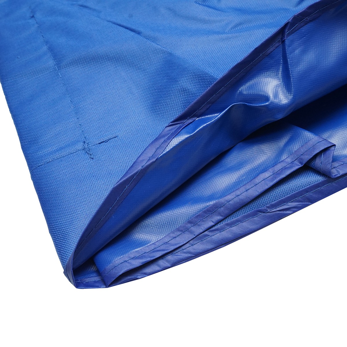 Acoperis de schimb albastru 3x6 m pentru cort tip pavilion pliabil, poliester impermeabil cu protectie UV, prindere cu benzi textile si carlige plastic, compatibil structura metalica 2x2 m