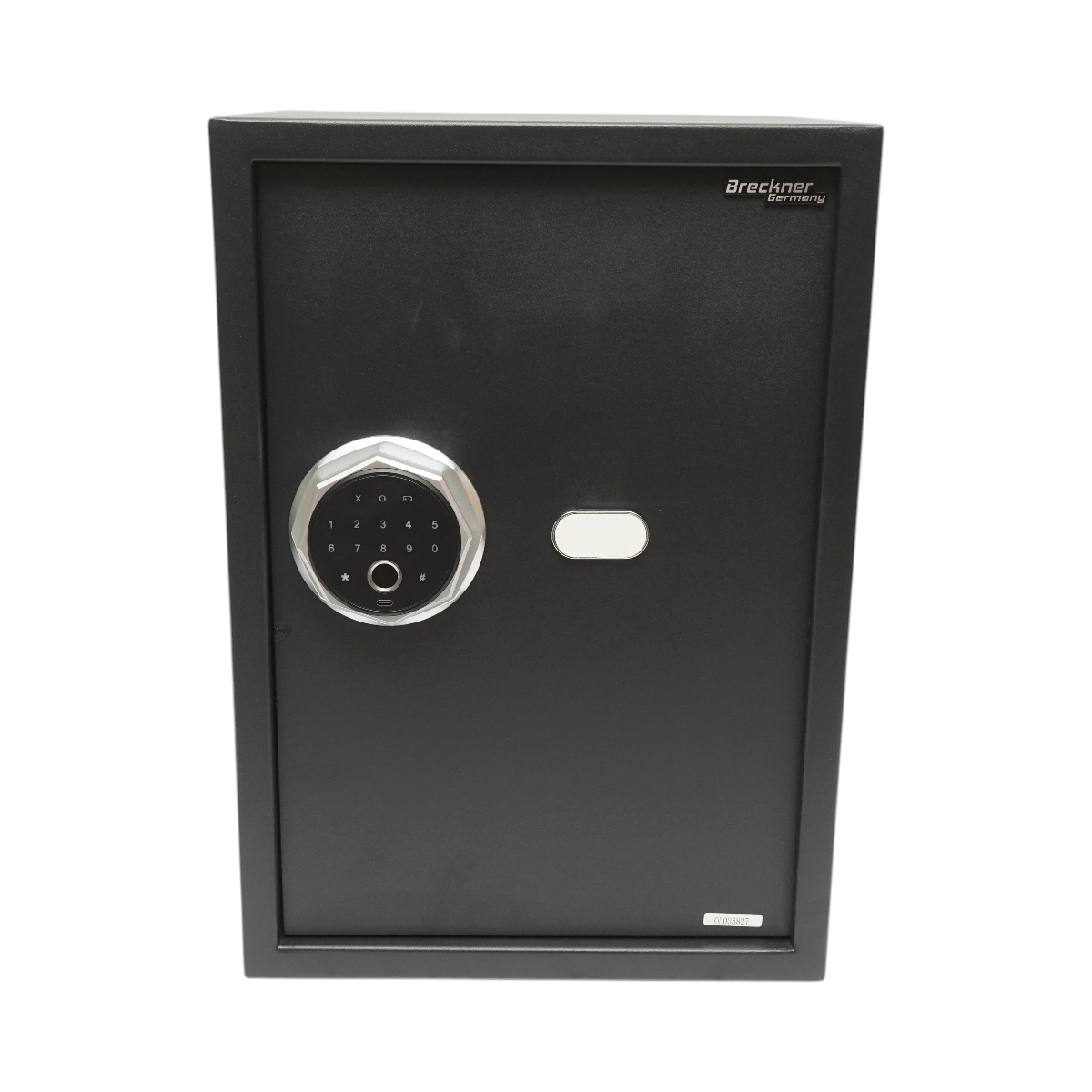 Seif mobila cu amprenta, alarma, inchidere electronica, si 2 chei 500x350x310mm Breckner Germany