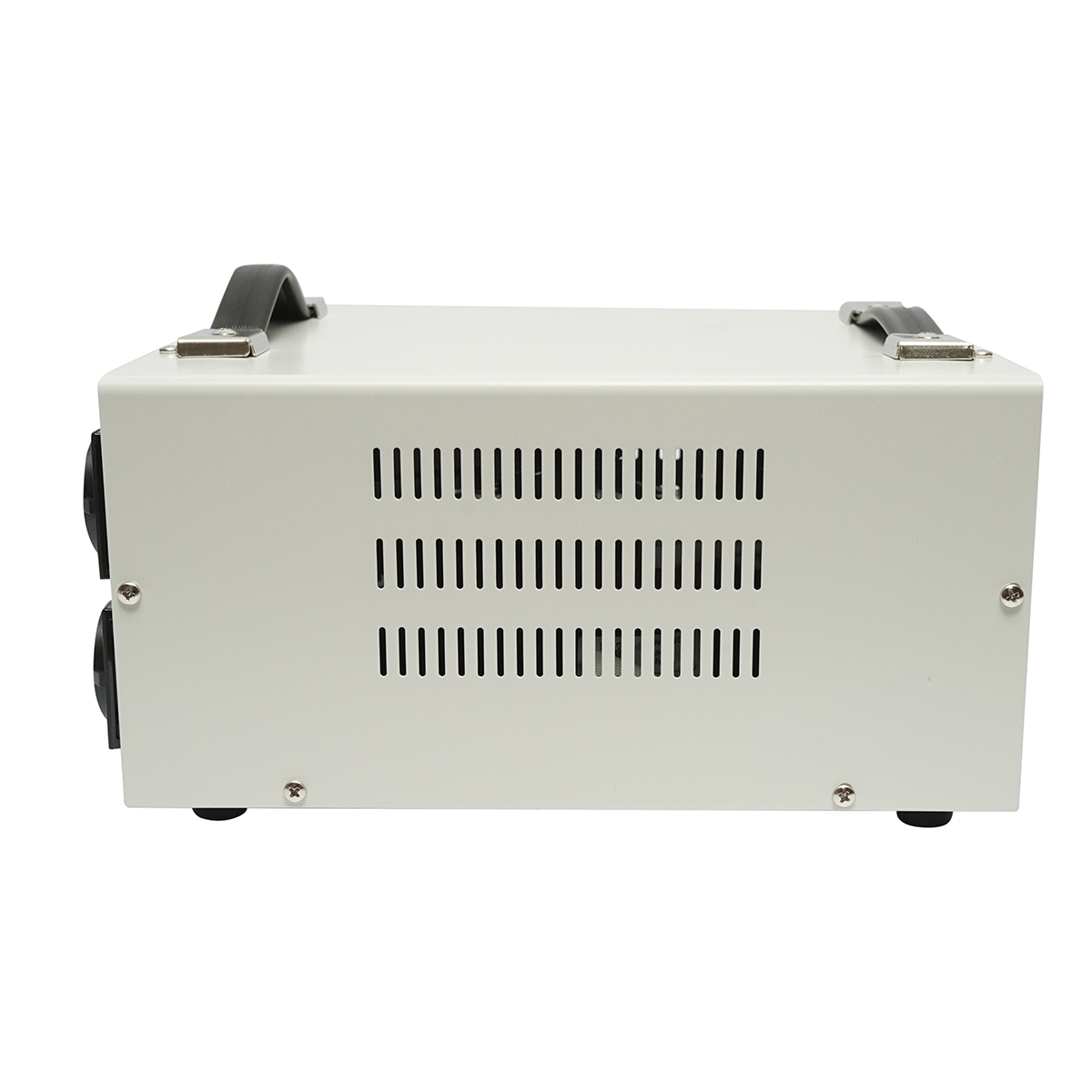 Stabilizator automat de tensiune 5000VA cu servomotor monofazat, 2 prize schuko 230V, afisaj LCD Breckner Germany