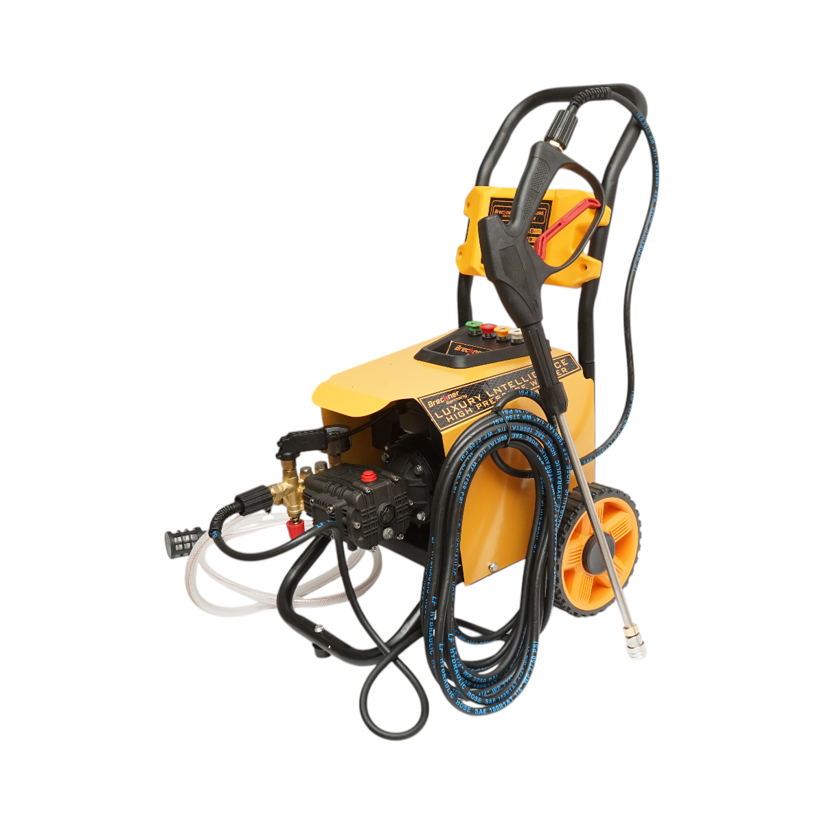 Aparat de spalat cu presiune Breckner Germany 1.8KW 220V 100 bar, debit 10 l/min, furtun si pistol, turatie 2880 r/min, presiune maxima furtun 190 bar, 23.8 Kg