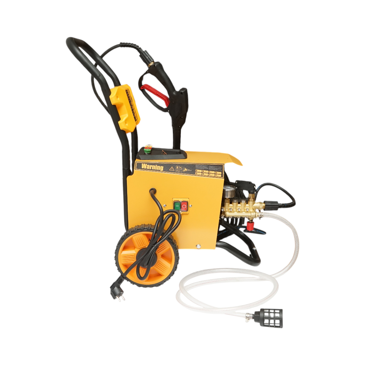 Aparat de spalat cu presiune Breckner Germany 1.8KW 220V 100 bar, debit 10 l/min, furtun si pistol, turatie 2880 r/min, presiune maxima furtun 190 bar, 23.8 Kg