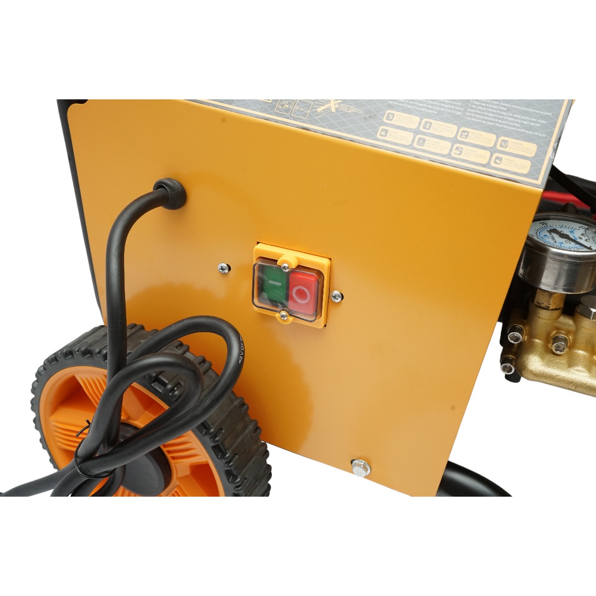 Aparat de spalat cu presiune Breckner Germany 1.8KW 220V 100 bar, debit 10 l/min, furtun si pistol, turatie 2880 r/min, presiune maxima furtun 190 bar, 23.8 Kg