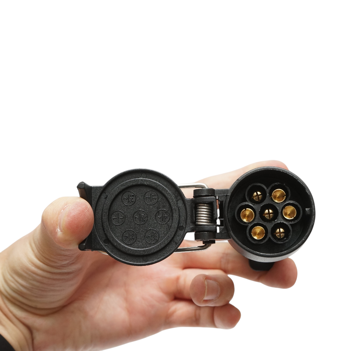 Priza remorca universala 7 pini 12V, cod OEM 51305457, Breckner Germany