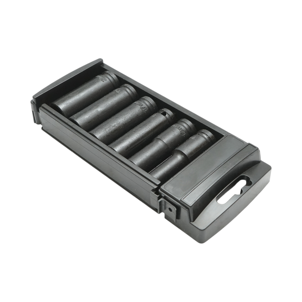 Set 6 chei tubulare de impact lungi Breckner Germany, Cr-Mo, 10/13/15/17/19/21 mm, lungime 78 mm, patrat 1/2 inch