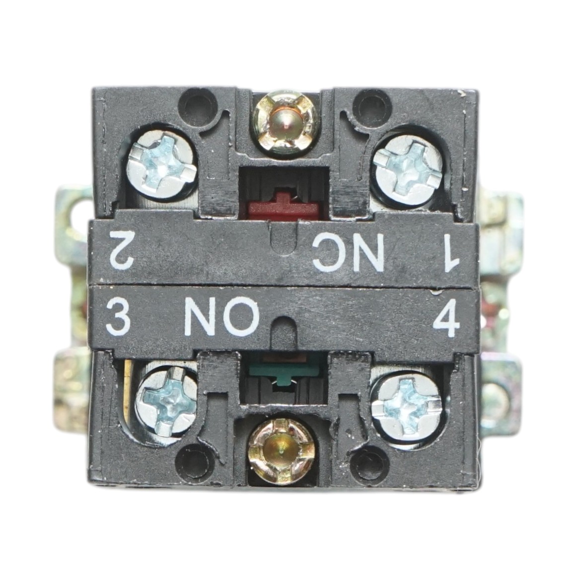 Selector 2 pozitii cu retinere si indicator semnalizare LED verde 1NO+1NC, 220V, LAY5 Breckner Germany