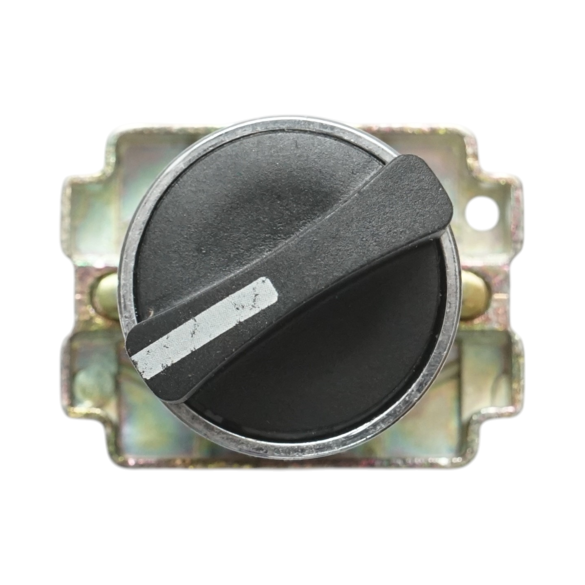 Selector 2 pozitii cu retinere negru 1NO, 400V/10A, LAY5-BD21C Breckner Germany